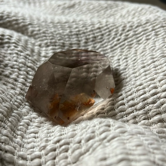smoky quartz rutile w/ golden healer inclusions - Picture 5 of 16